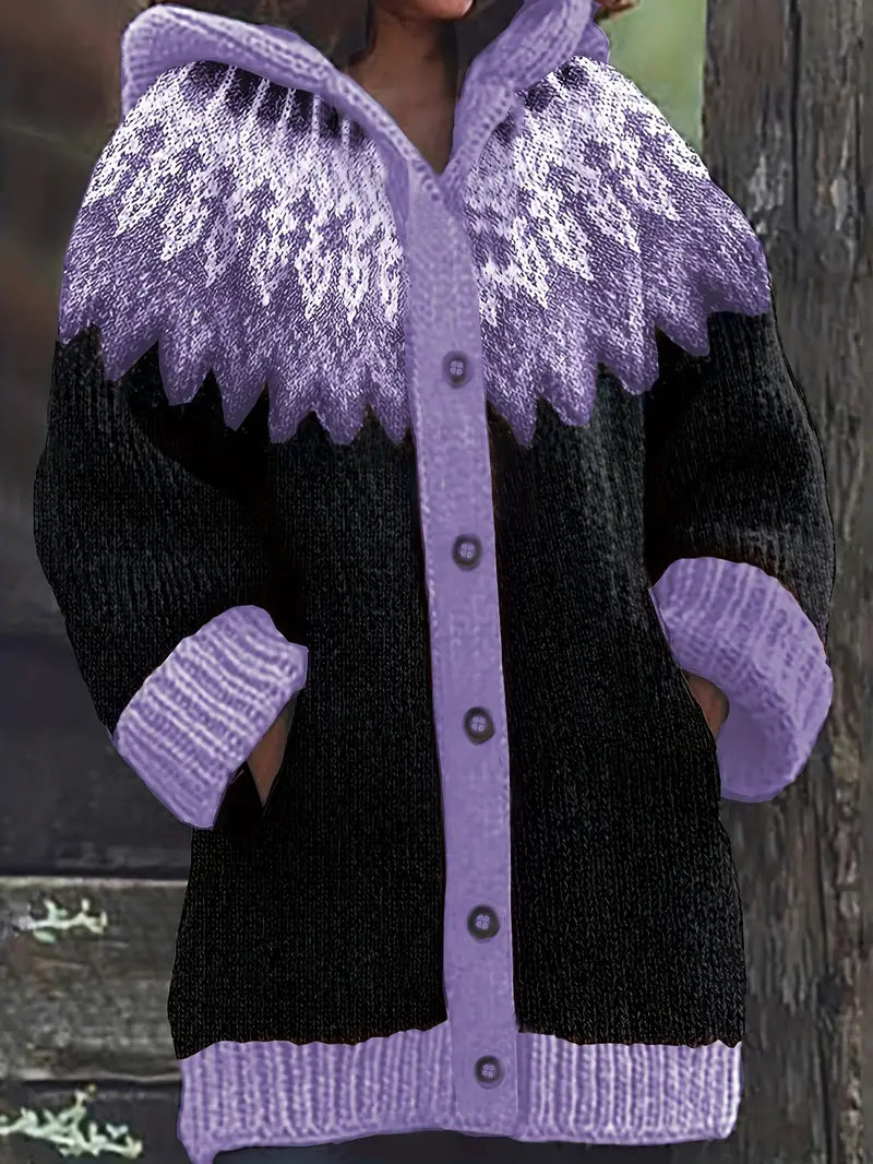 Leora™ | Casual Hooded Cardigan