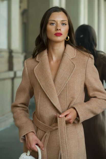 Amelia™ | Long Wool Coat
