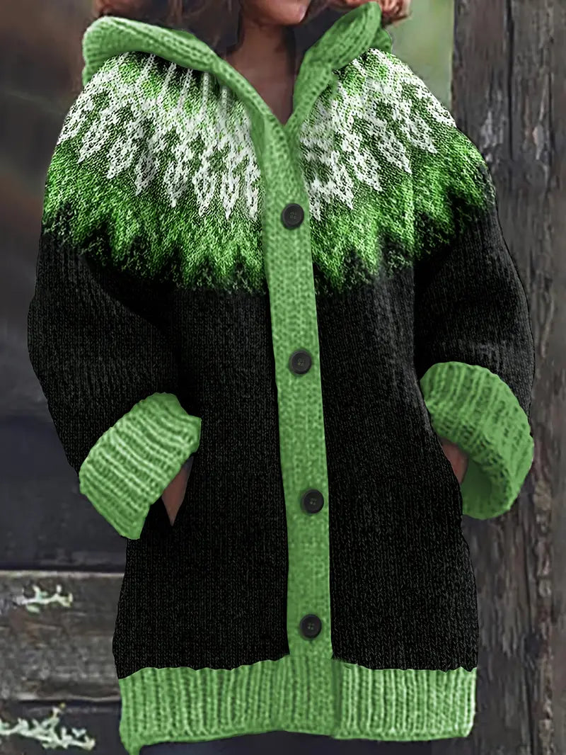 Leora™ | Casual Hooded Cardigan