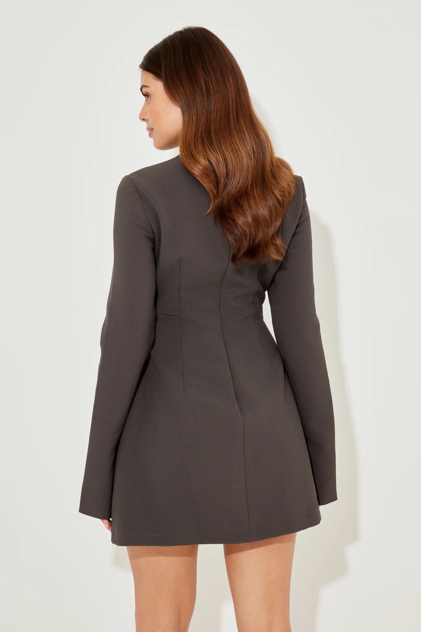 Elara™ | Mini Dress with Split Sleeve