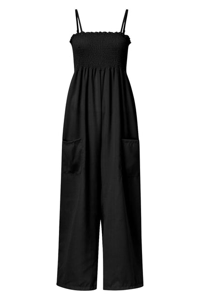 Women's Summer Jumpsuit: Sleeveless with Pockets in Various Colours - Ideal for Summer Days