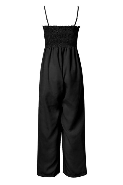 Women's Summer Jumpsuit: Sleeveless with Pockets in Various Colours - Ideal for Summer Days