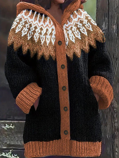 Leora™ | Casual Hooded Cardigan