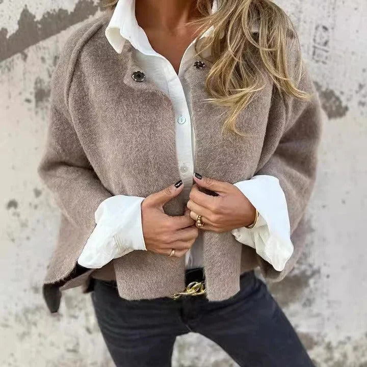 Vera™ | Chic Woolen Cardigan