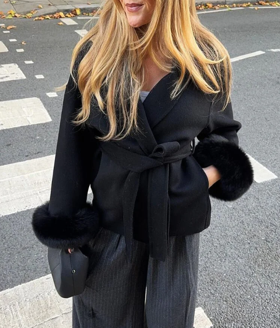 Olivia™ | Classic Faux Fur Coat