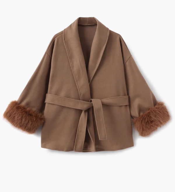 Olivia™ | Classic Faux Fur Coat